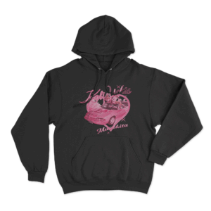 Munekita Unisex Hoodie Black