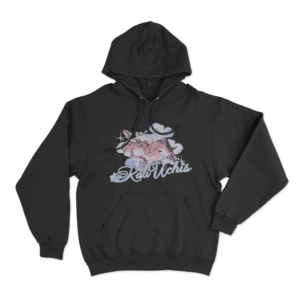 Orquideas Unisex Hoodie Black