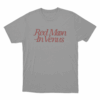 Red Moon in Venus Unisex T Shirt Grey