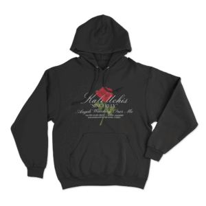 Sincerely Rose Unisex Hoodie Black
