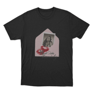 Sincerely Tour Envelope Unisex T Shirt Black