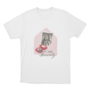 Sincerely Tour Envelope Unisex T Shirt White